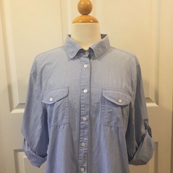 J. Crew Chambray Tunic - Picture 4 of 7
